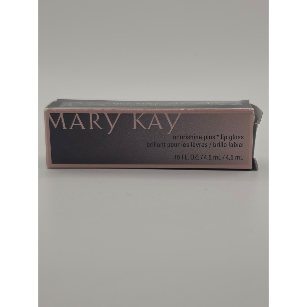NEW IN BOX Mary Kay Nourishine Plus Lip Gloss 047949 Cafe au lait
